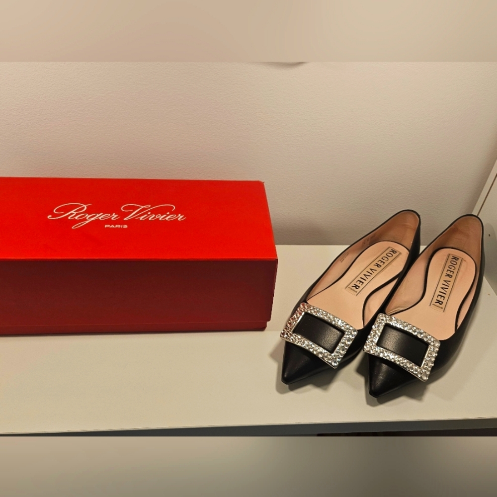 Roger Vivier Ballerina Sparkly Flats